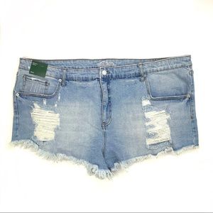 NEW Wild Fable High Rise Cut Off Jean Shorts
